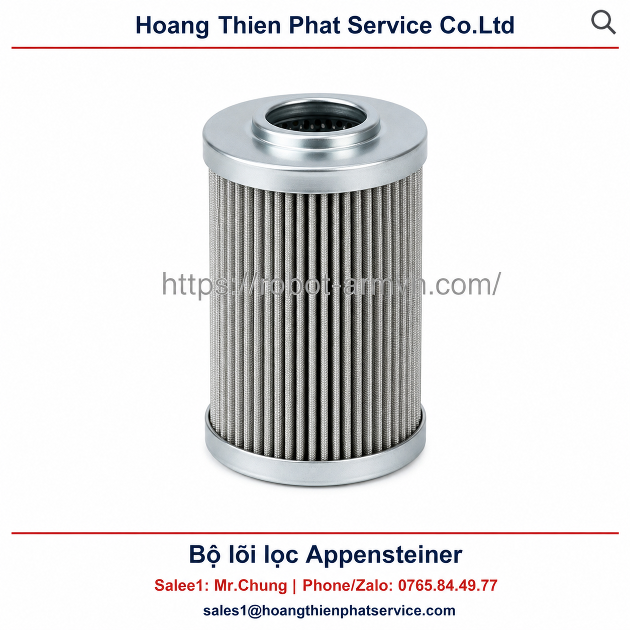 Bộ lõi lọc Appensteiner: hướng dẫn chọn model và thay thế