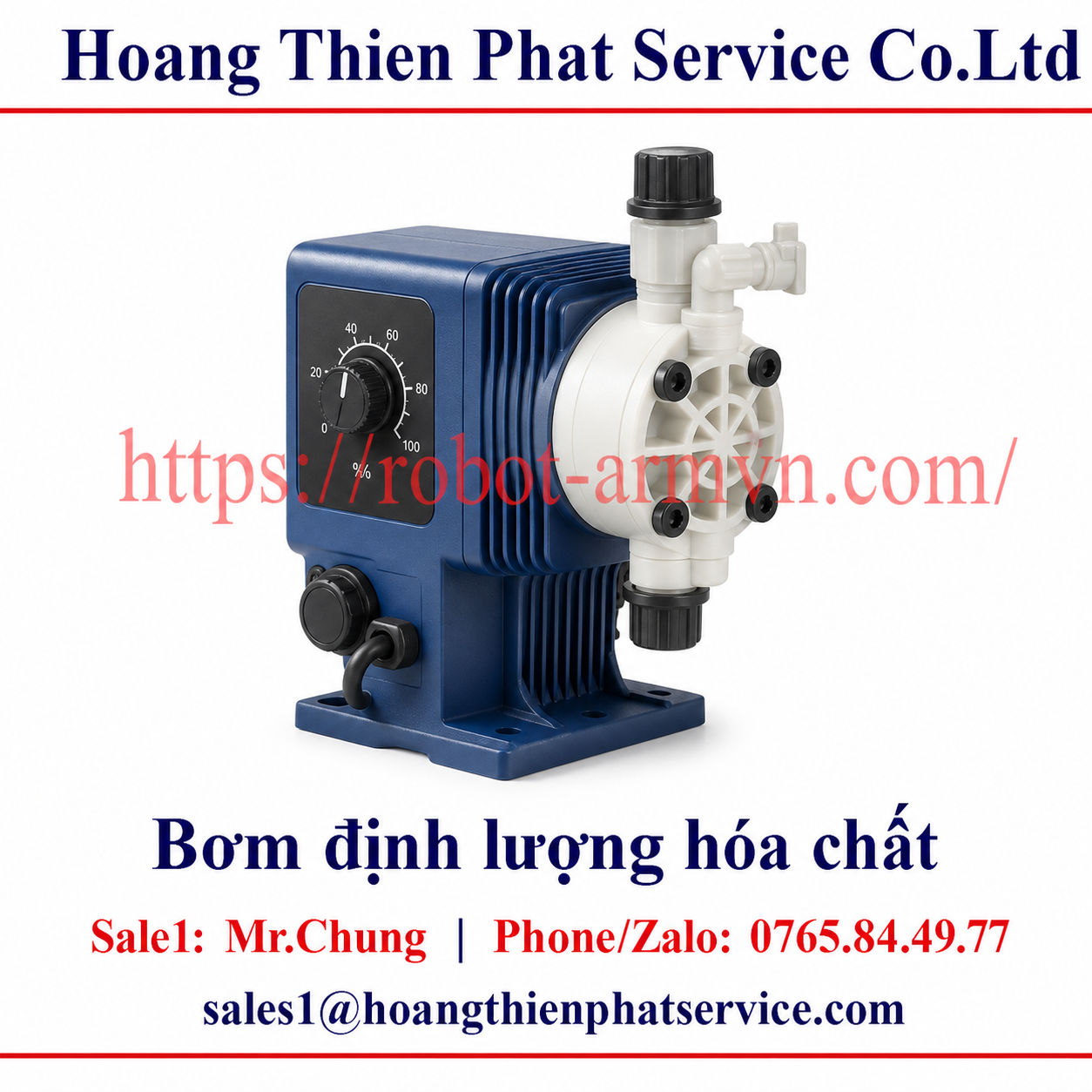 Bơm định lượng hóa chất: bảng thông số cần xác minh trước khi đặt