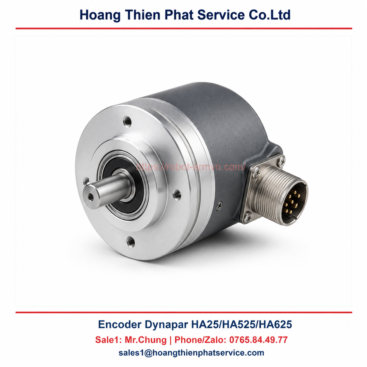 Encoder Dynapar HA25/HA525/HA625: bảng thông số và lựa chọn