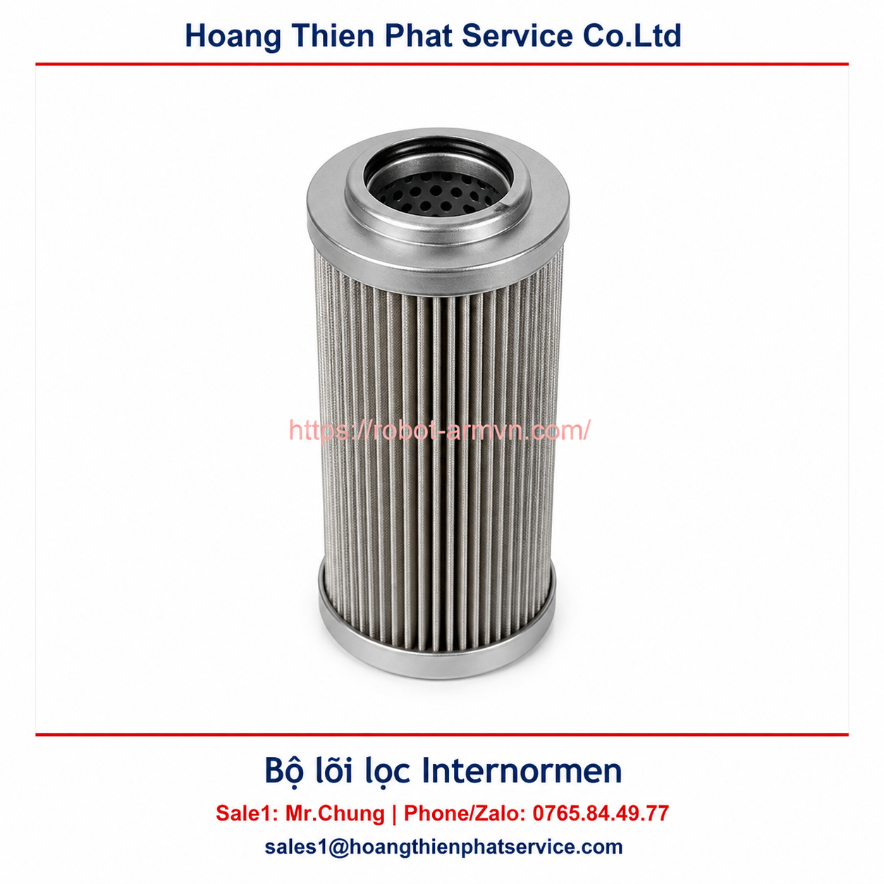Bộ lõi lọc Internormen: hướng dẫn chọn model và thay thế
