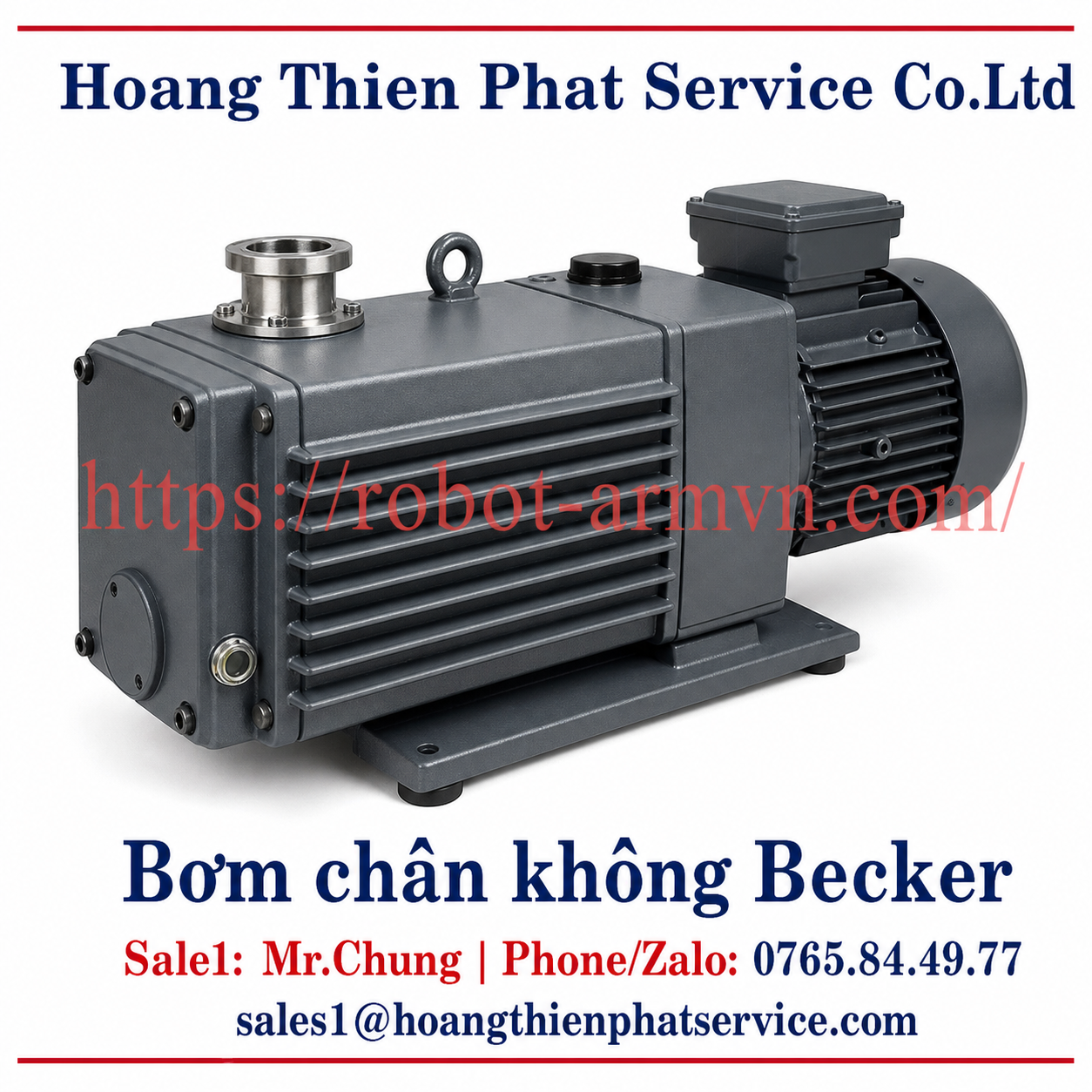 Bơm chân không Becker: hướng dẫn chọn model và ứng dụng