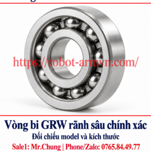 Vòng bi GRW rãnh sâu chính xác – đối chiếu model và kích thước