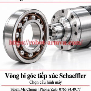 Vòng bi góc tiếp xúc Schaeffler – chọn cấu hình máy