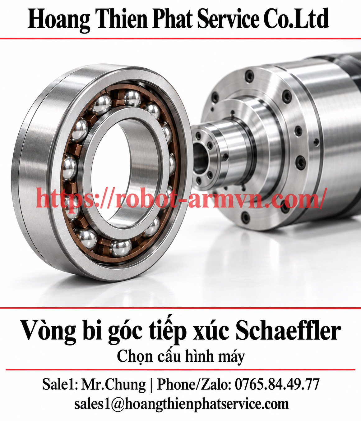 Vòng bi góc tiếp xúc Schaeffler
