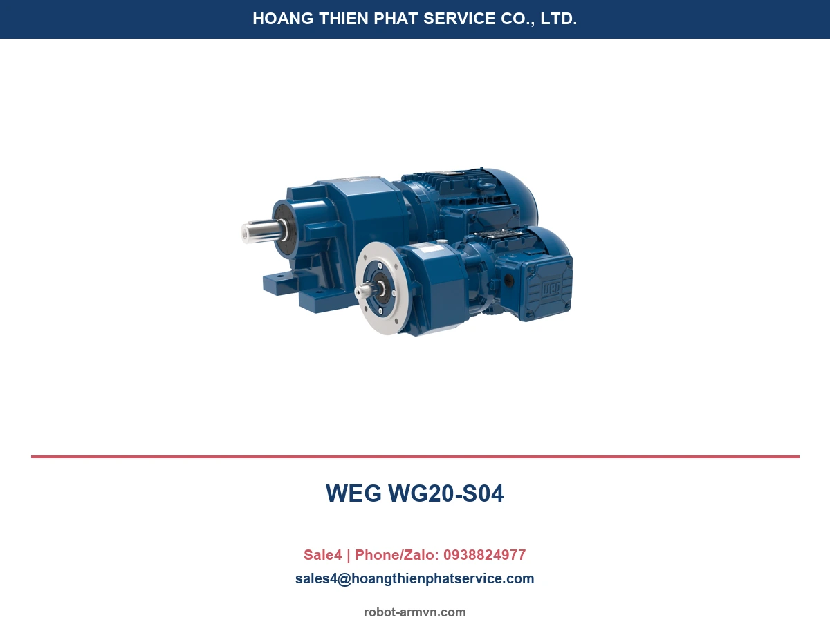 WEG WG20-S04 động cơ hộp giảm tốc WEG