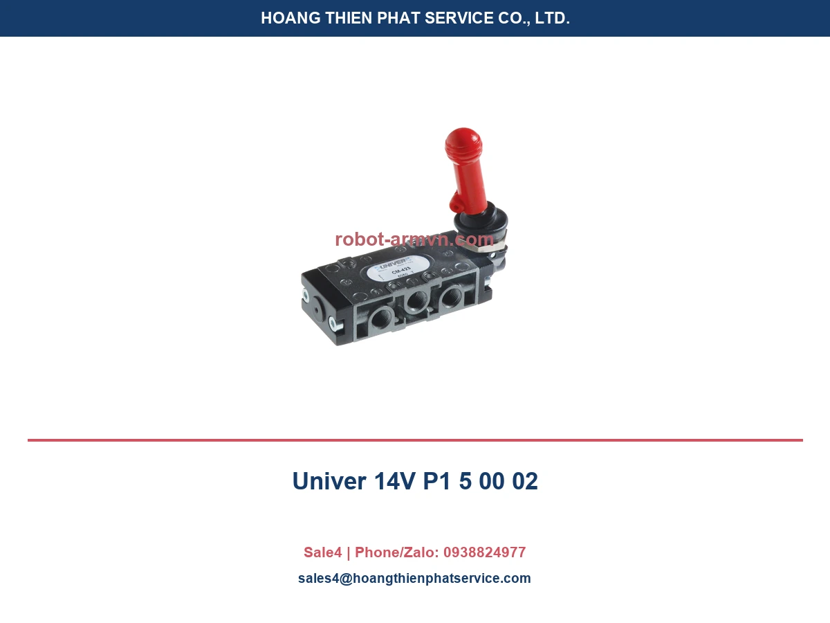 Univer 14V P1 5 00 02 van khí nén Univer