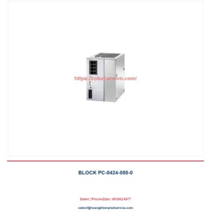 BLOCK PC-0424-050-0: thông số, ứng dụng và cách chọn