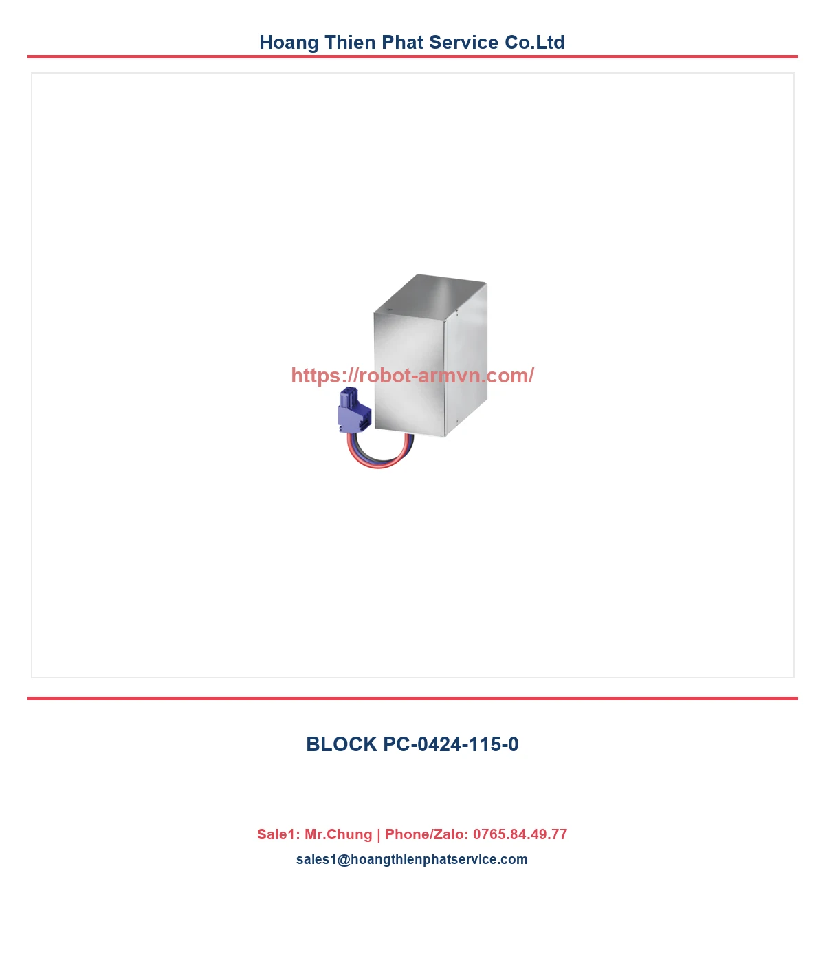 BLOCK PC-0424-115-0