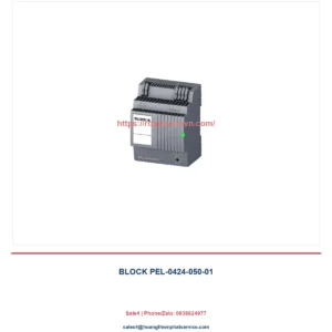 BLOCK PEL-0424-050-01: thông số, ứng dụng và cách chọn