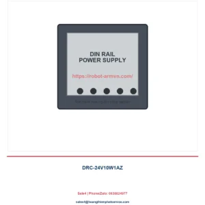 Bicker Elektronik DRC-24V10W1AZ: thông số, ứng dụng và cách chọn