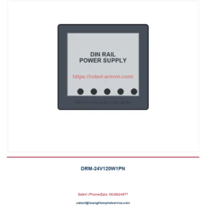 Bicker Elektronik DRM-24V120W1PN: thông số, ứng dụng và cách chọn