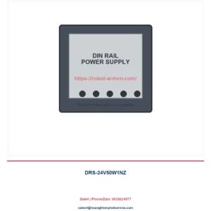 Bicker Elektronik DRS-24V50W1NZ: thông số, ứng dụng và cách chọn