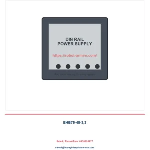 Deutronic EHB75-48-3,3: thông số, ứng dụng và cách chọn