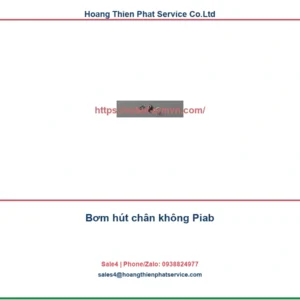 Bơm hút chân không Piab: bảng model, thông số và ứng dụng