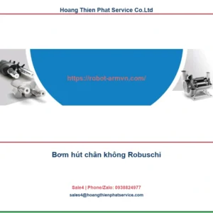 Bơm hút chân không Robuschi: bảng model, thông số và ứng dụng