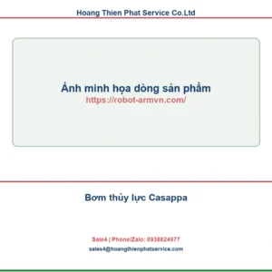Bơm thủy lực Casappa: bảng model, thông số và ứng dụng