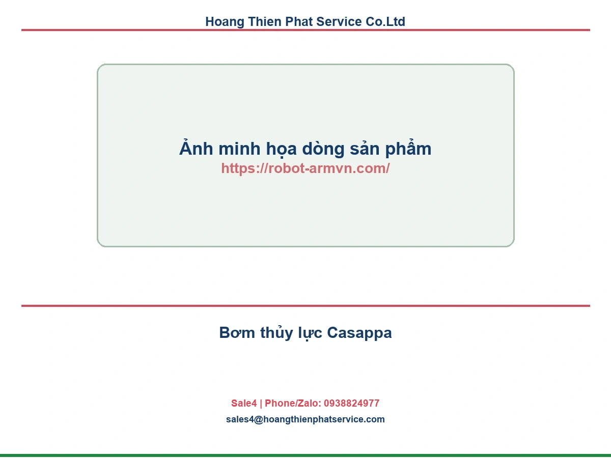 bơm thủy lực Casappa