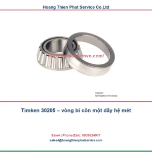 Timken 30205 – vòng bi côn một dãy hệ mét – ảnh hãng, liên hệ Sale4