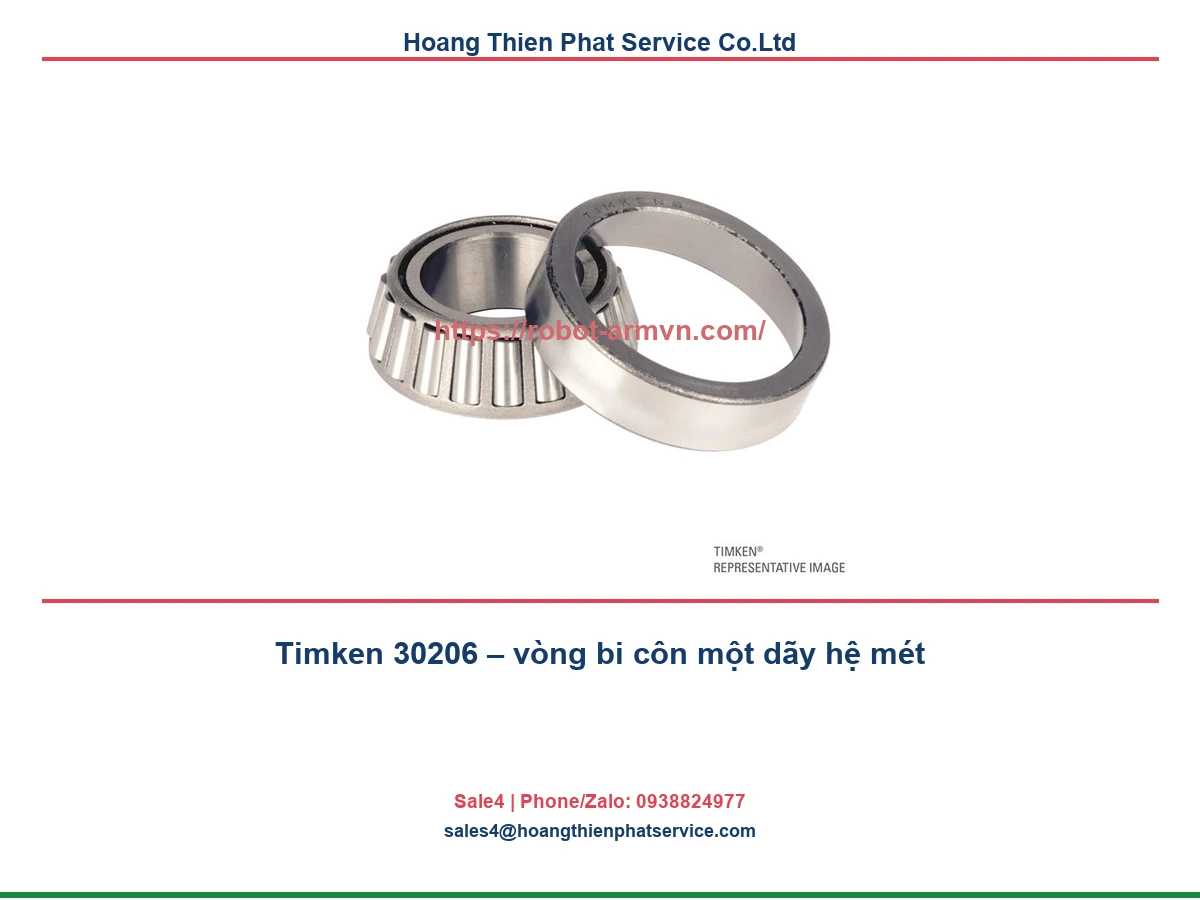 Timken 30206 – hình sản phẩm Timken