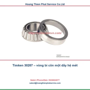 Timken 30207 – vòng bi côn một dãy hệ mét – ảnh hãng, liên hệ Sale4