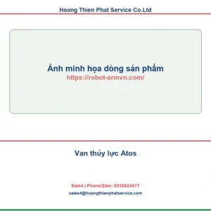 Van thủy lực Atos: bảng model, thông số và ứng dụng