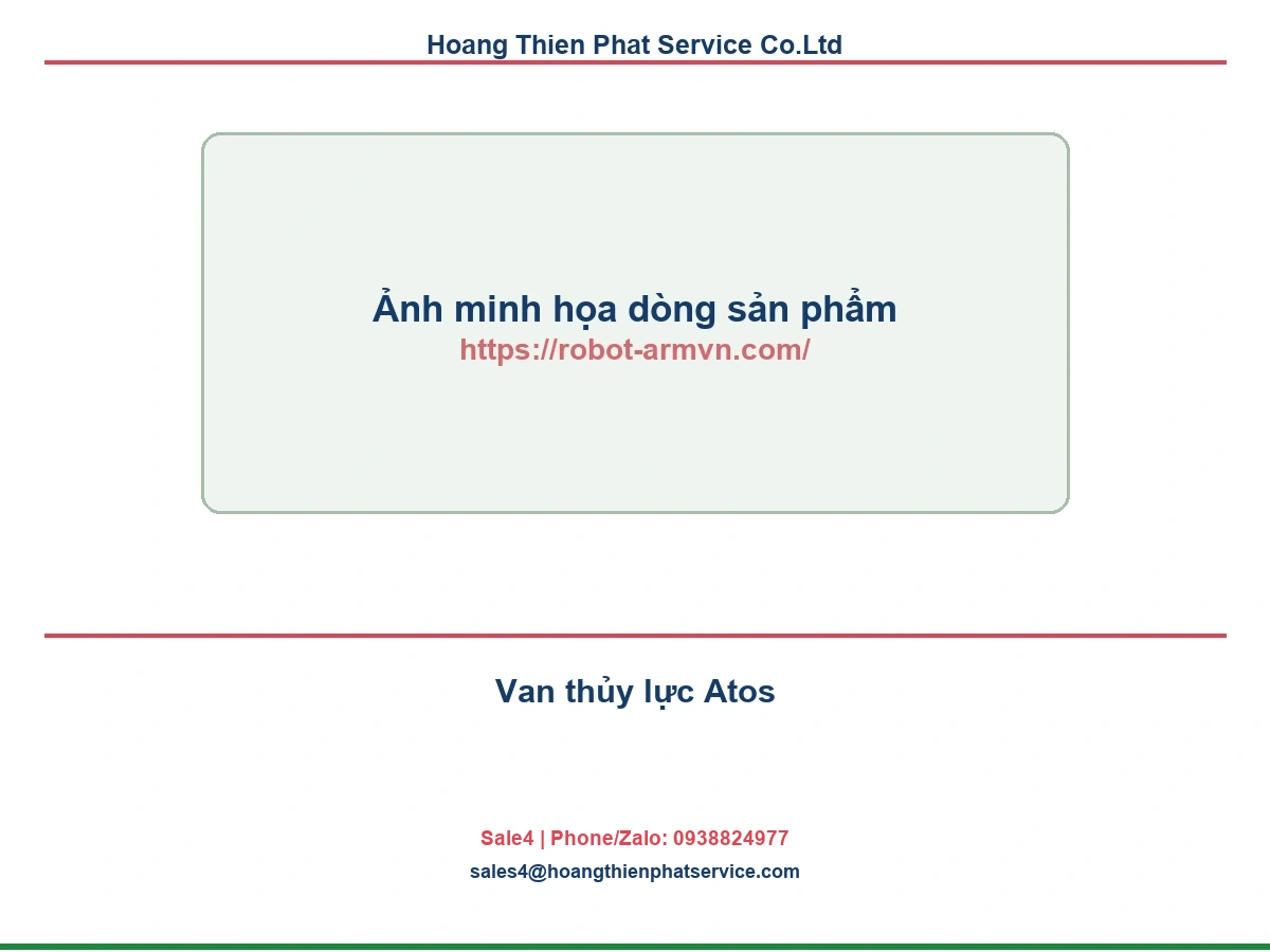 van thủy lực Atos