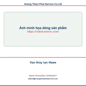 Van thủy lực Hawe: bảng model, thông số và ứng dụng
