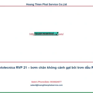 Vuototecnica RVP 21: thông số và ứng dụng