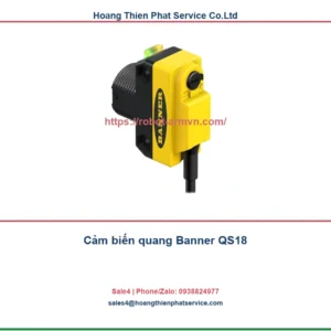 Cảm biến quang Banner QS18: bảng model, thông số và ứng dụng