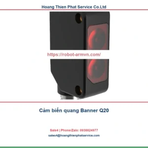 Cảm biến quang Banner Q20: bảng model, thông số và ứng dụng