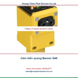 Cảm biến quang Banner Q45: bảng model, thông số và ứng dụng