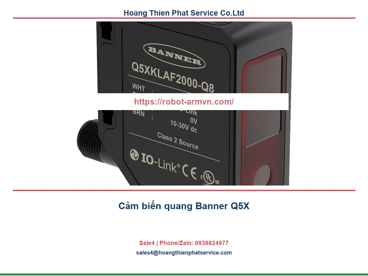cảm biến quang Banner Q5X
