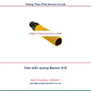 Cảm biến quang Banner S18: bảng model, thông số và ứng dụng