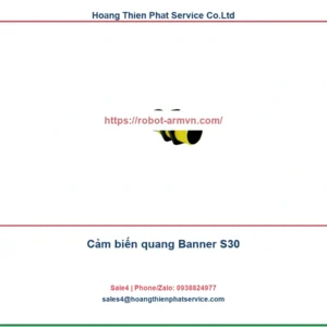 Cảm biến quang Banner S30: bảng model, thông số và ứng dụng