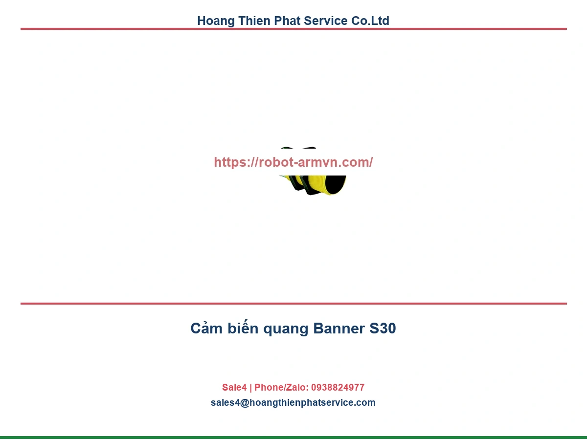 cảm biến quang Banner S30