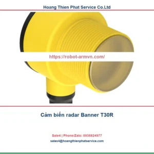Cảm biến radar Banner T30R: bảng model, thông số và ứng dụng