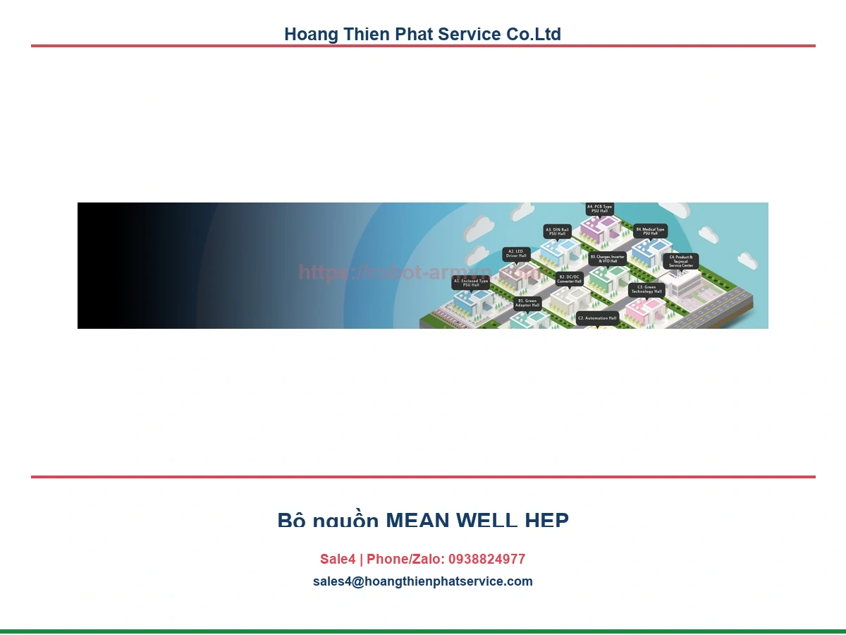 bộ nguồn MEAN WELL HEP