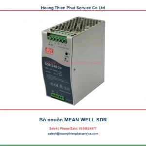 Bộ nguồn MEAN WELL SDR: bảng model, thông số và ứng dụng
