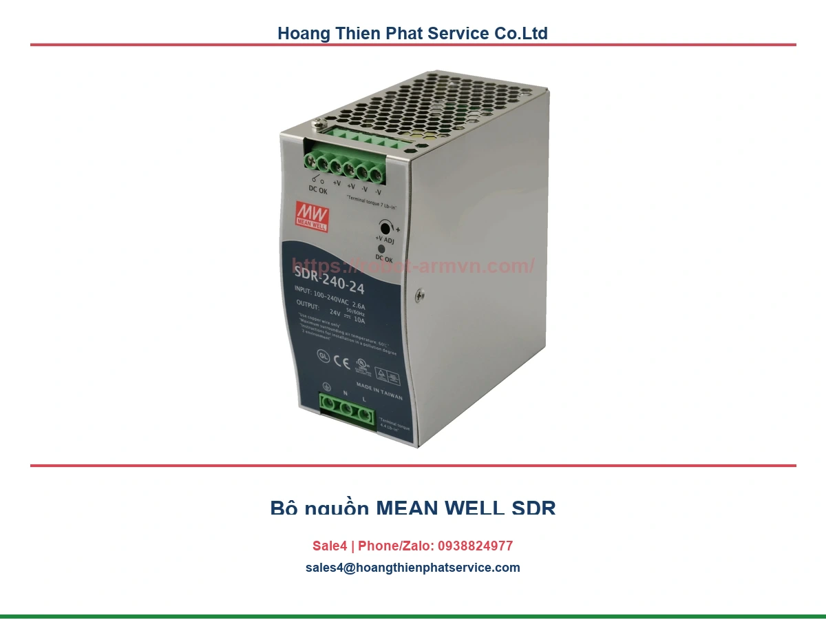bộ nguồn MEAN WELL SDR