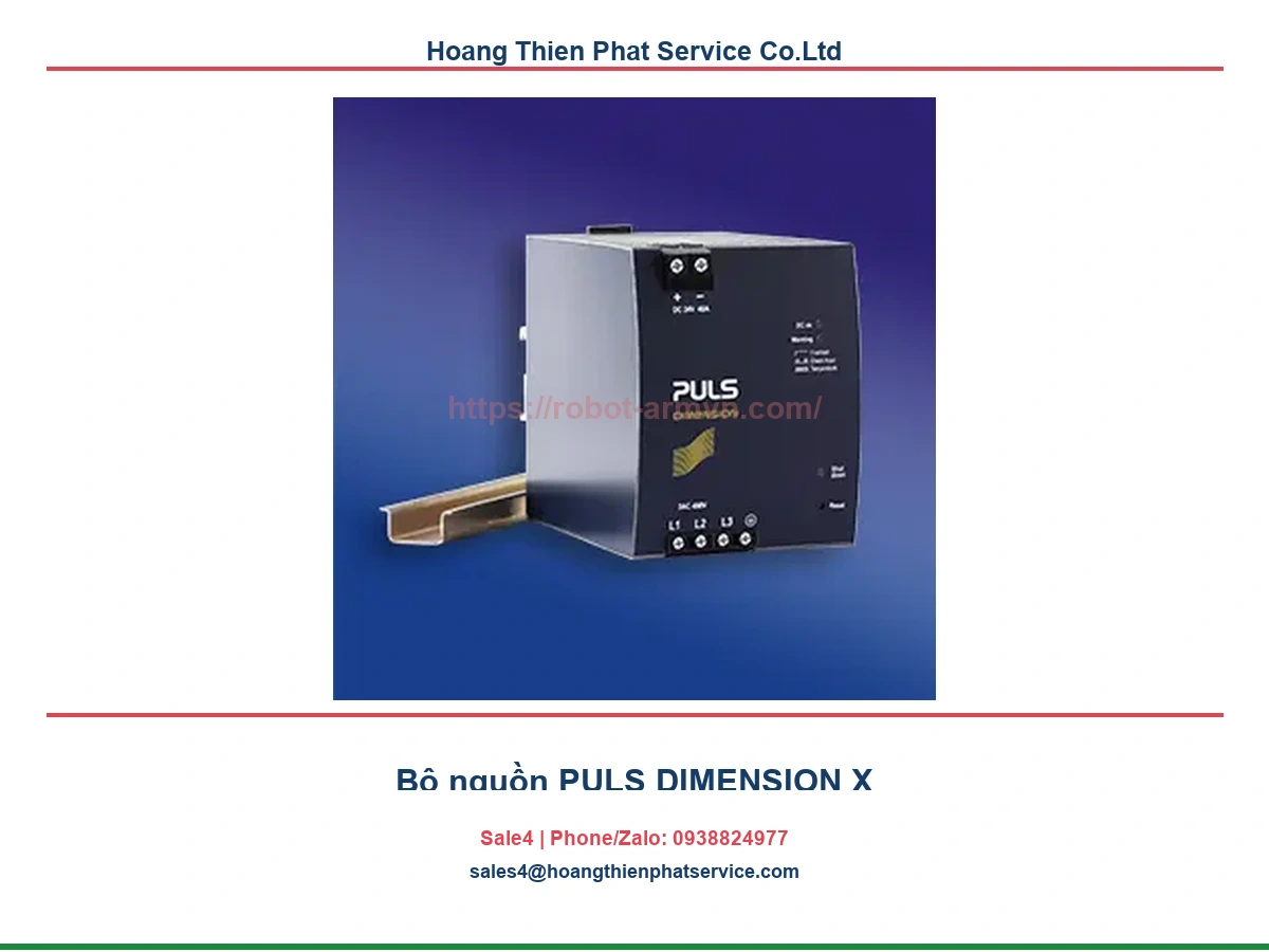 Bộ nguồn PULS DIMENSION X: bảng model, thông số và ứng dụng
