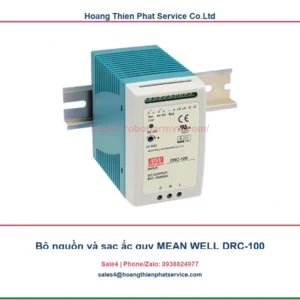 Bộ nguồn và sạc ắc quy MEAN WELL DRC-100: bảng model, thông số và ứng dụng