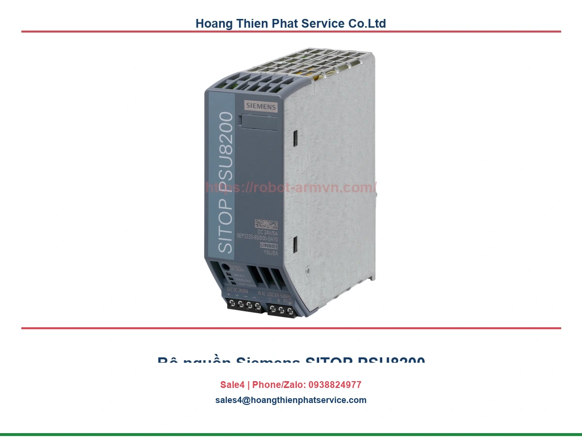 Bộ nguồn Siemens SITOP PSU8200 – ảnh dòng sản phẩm chính hãng