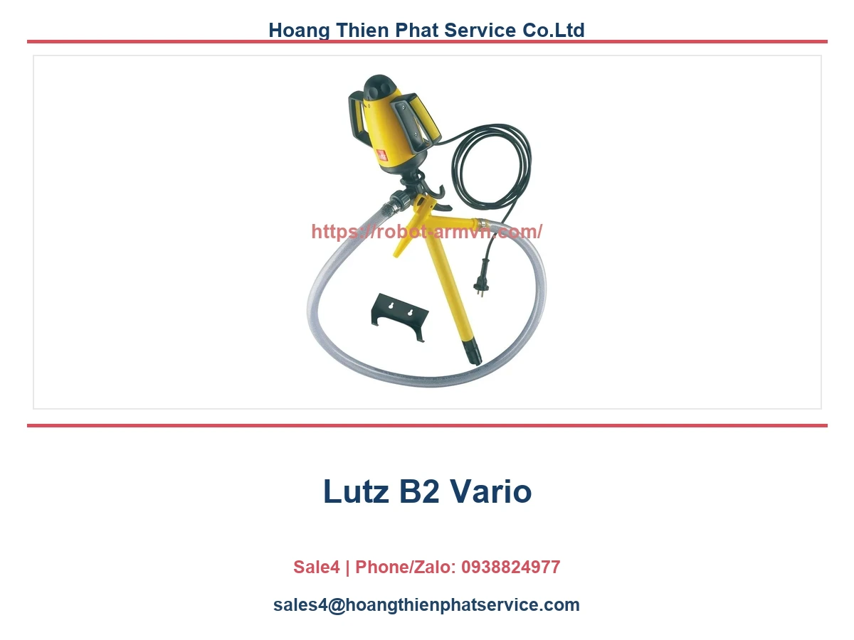 bơm thùng phuy Lutz B2 Vario