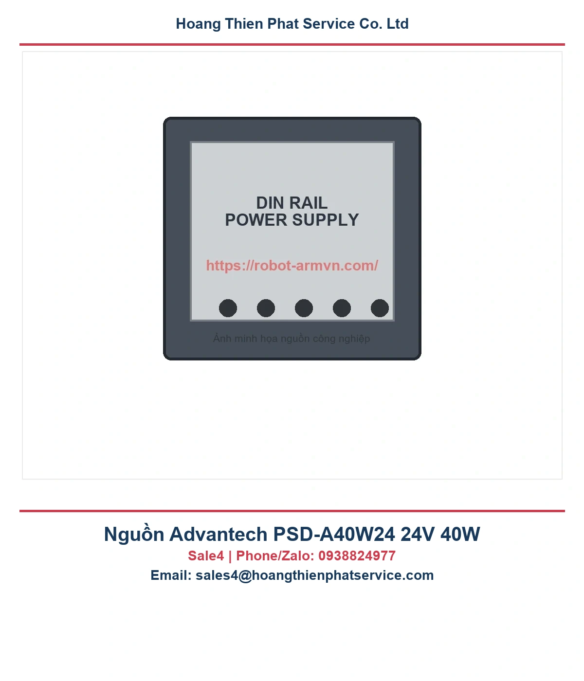 Nguồn Advantech PSD-A40W24 24V 40W