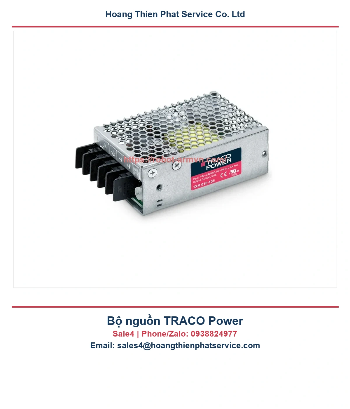 Bộ nguồn TRACO Power