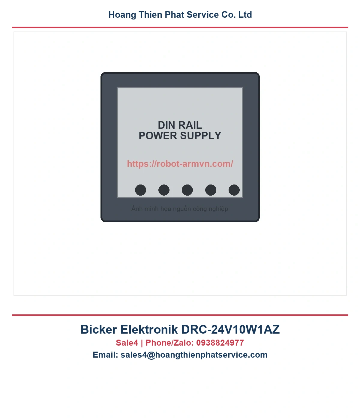 Bicker Elektronik DRC-24V10W1AZ