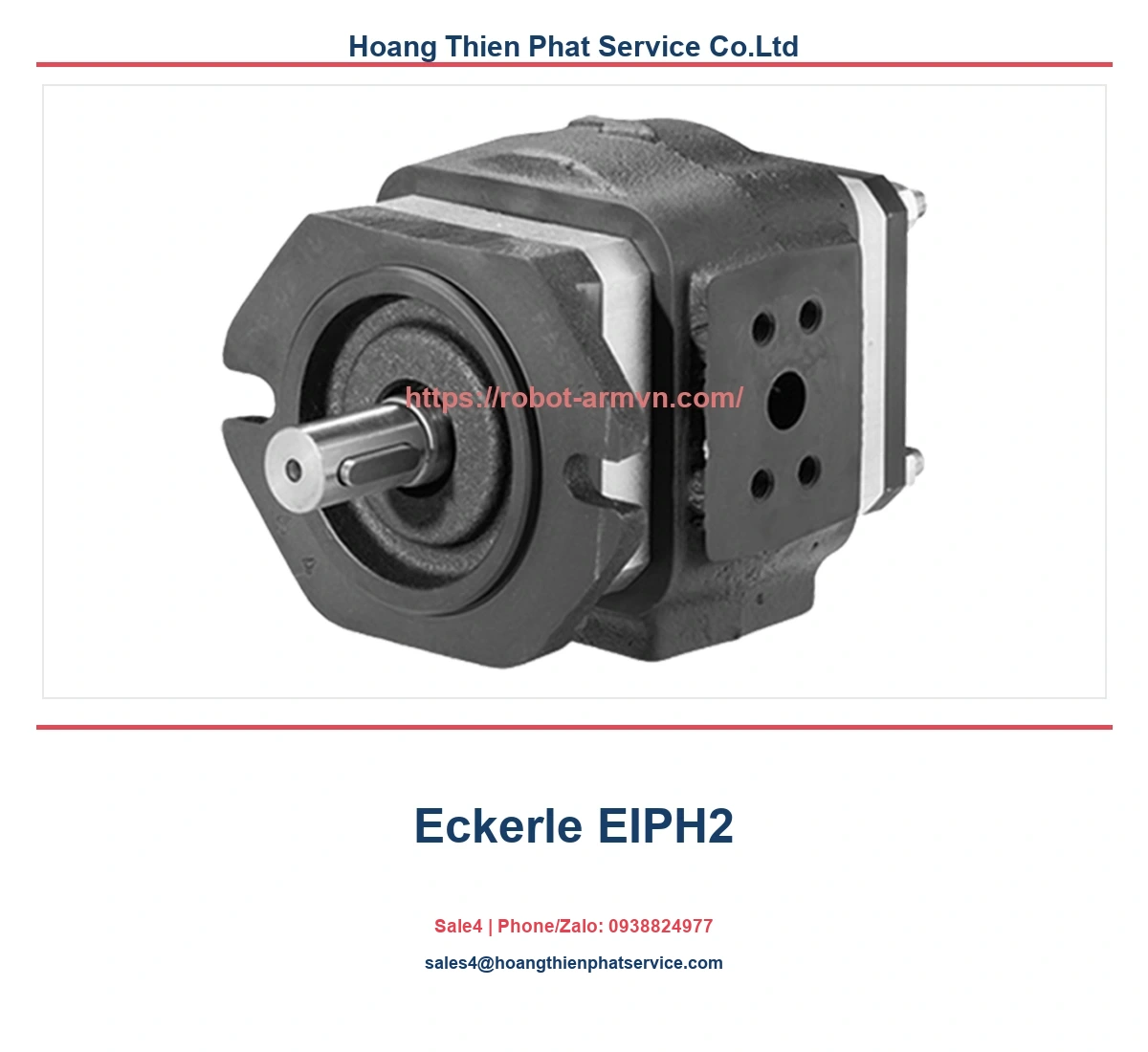 bơm thủy lực Eckerle EIPH2