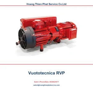 Bơm chân không Vuototecnica RVP: bảng model, thông số và ứng dụng